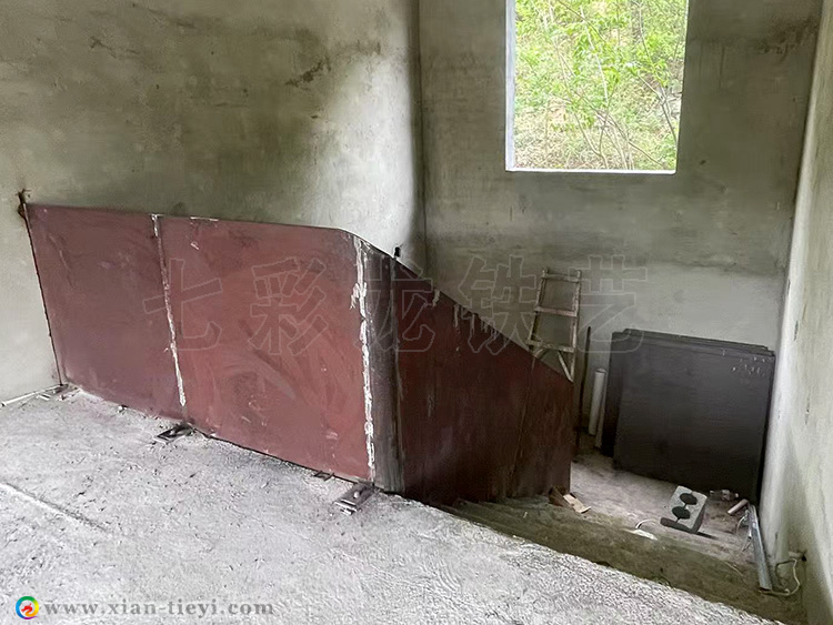 镇安钢结构栏板_3