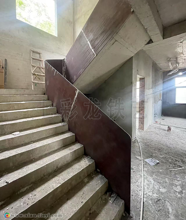 镇安钢结构栏板_5